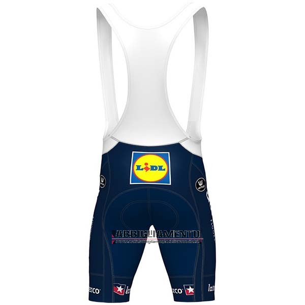 Abbigliamento Deceuninck Quick Step Campione USA 2020 Manica Corta e Pantaloncino Con Bretelle Blu - Clicca l'immagine per chiudere